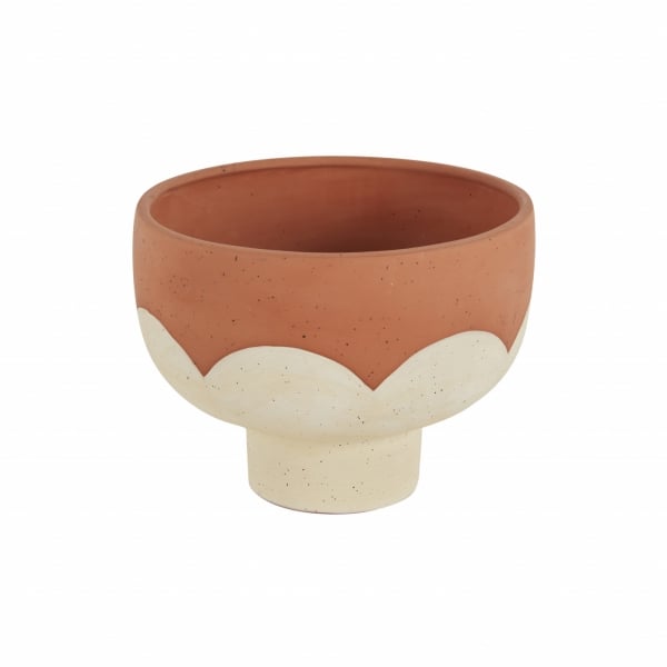 Simple Decorative Pot 20 x 15 cm - Terracotta
