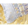 4 Pieces Milo Single Duvet Cover Set With Blanket 160 x 220 cm - Blue