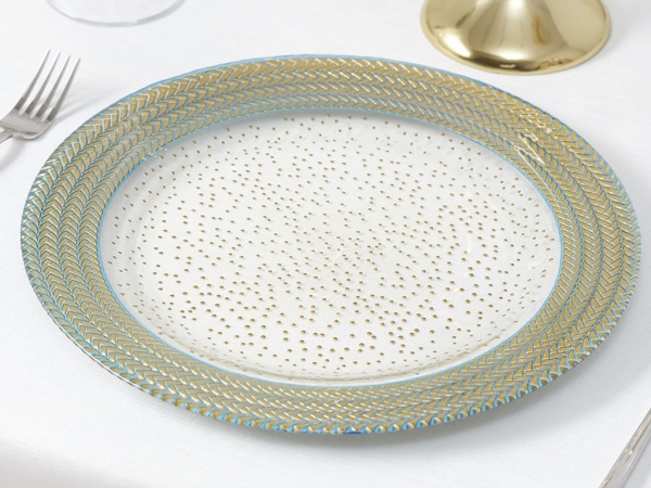 Liva Service Plate 33 cm - Turquoise