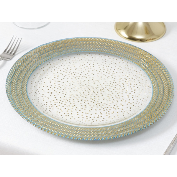 Liva Service Plate 33 cm - Turquoise