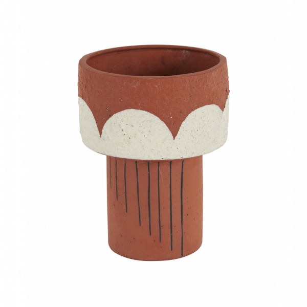 Simple Vase 19.5 cm - Terracotta