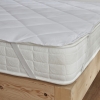 Comfy Cotton Flannel Single Waterproof Sleeping Pad 160 x 200 cm - White
