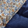 4 Pieces Celina Double Quilt Set 195 x 215 cm - Navy Blue