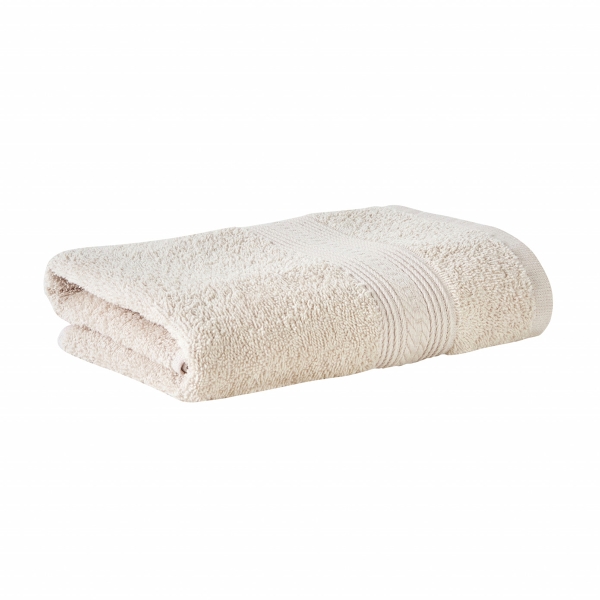 Soft Touch Cotton Face Towel 50 x 90 cm - Beige
