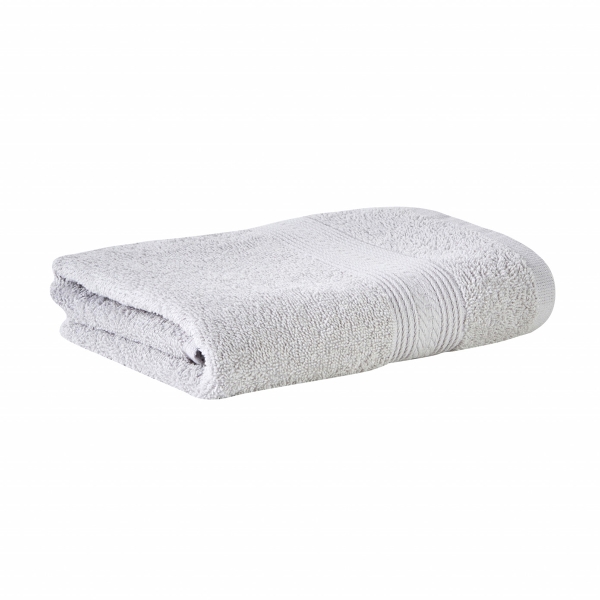 Soft Touch Cotton Face Towel 50 x 90 cm - Grey