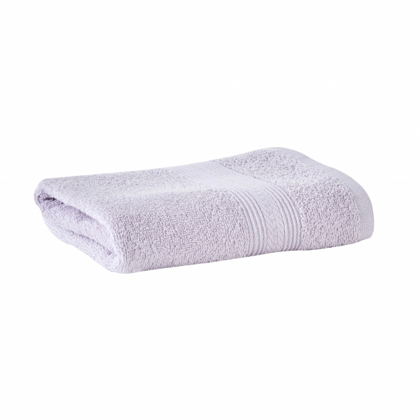 Soft Touch Cotton Face Towel 50 x 90 cm - Lilac