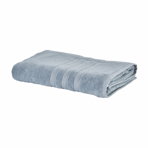 Plain Cotton Bath Towel 80 x 150 cm - Blue