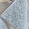 3 Pieces Little Cowboy Swaddle Towel Set - Blue / Beige