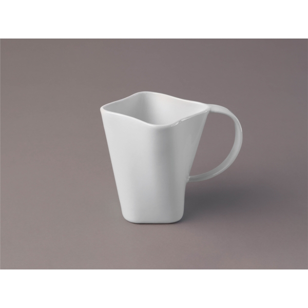 Skallop Porcelain Mug 290 Ml - Cream