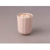 Bevel Porcelain Mug Without Handle 450 Ml - Pink