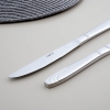 2 Pieces Lisbon Mirror Finish Gel. Vacuum Dinner Knife Set 90 gr / 214 mm - Silver