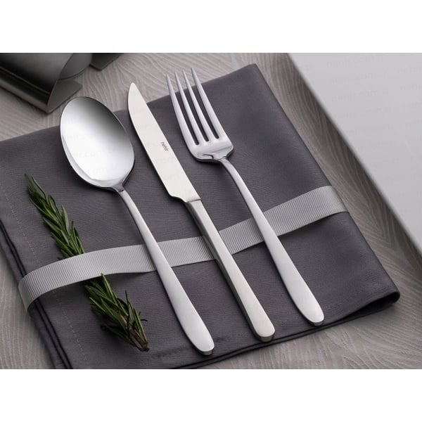 16 Pieces Sultan Mirror Finish Boxed Cutlery Set - Silver
