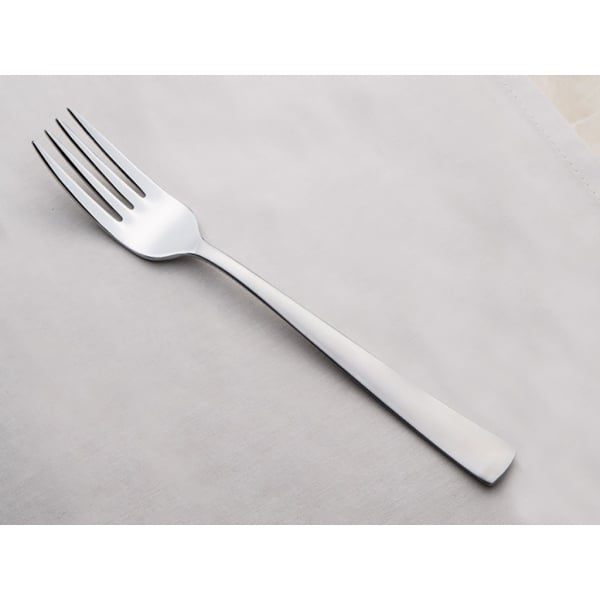12 Pieces Deniz Sandblast Dinner Fork Set 3 / 203 mm - Silver