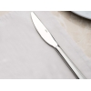 12 Pieces Deniz Sandblast Dinner Knife Set 95 gr / 217 mm - Silver