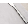12 Pieces Deniz Sandblast Dinner Knife Set 95 gr / 217 mm - Silver