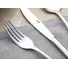 12 Pieces Sahara Mirror Finish Dessert Fork Set 2 / 164 mm - Silver