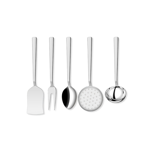 5 Pieces Olympos Service Set 3 mm - Silver