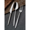 12 Pieces Assos Dinner Spoon Set 3 mm - Silver