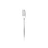12 Pieces Pera Dinner Fork Set 3 mm - Silver