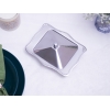 Chain Mirror Finish Sugar Bowl 18 x 14 cm ( 1 mm ) - Silver