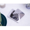 Sirma Mirror Finish Sugar Bowl 17 x 12 Cm ( 1 mm ) - Silver