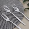 12 Pieces Vienna Dessert Fork Set 2.5 mm - Silver