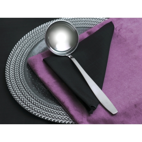 Sahara Mirror Finish Service Ladle 2.5 / 250 mm - Silver