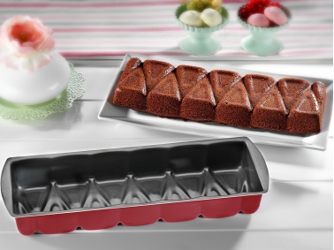 Redio Eiffel Cake Mold 35.5 x 12.5 cm - Claret Red