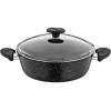 7 Pieces Wilma Cookware Set - Black