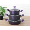7 Pieces Wilma Cookware Set - Purple