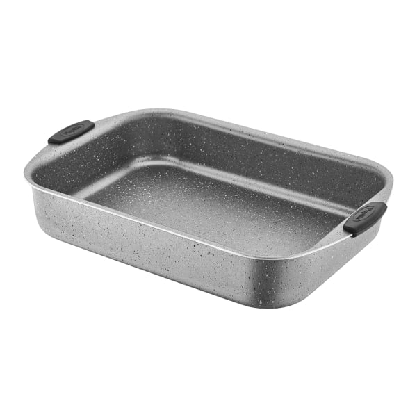 2 Pieces Fred Oven Tray Set 25 x 35 + 22 x 30 cm - Grey