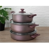 7 Pieces Fred Cookware Set - Purple