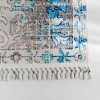Mango Ensley 80 x 150 cm Cotton Decorative Carpet - Blue / Beige / Mink