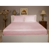3 Pieces Welsoft Double Bed Sheet Set 180 x 200 cm + 30 cm - Pink