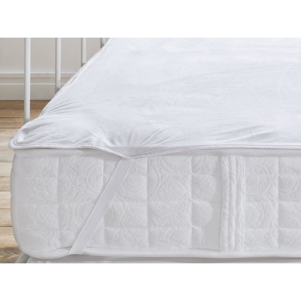 Micro Fit Waterproof Single Fitted Mattress Protector 100 x 200 cm - White