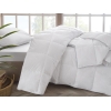 Deluxe Goose Down Double Quilt 195 x 215 cm ( 150 gr/m2 ) - White / Grey