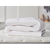 Quallofil Microfiber Double Quilt 195 x 215 cm ( 300 gr/m2 ) - White / Black