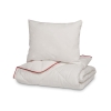 Mini Baby Quilt 95 x 145 cm ( 200 gr/m2 ) - White / Red
