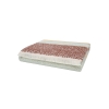 140 x 190 cm Rowena Tv Blanket - Sage Green / Brick Red