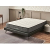 Spinal Support 180 x 200 x 25 cm Bamboo Pocket Spring Series Double Mattress - White / Black