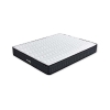 Spinal Support 180 x 200 x 25 cm Bamboo Pocket Spring Series Double Mattress - White / Black