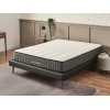 Spinal Support 160 x 200 x 25 cm Bamboo Pocket Spring Series Double Mattress - White / Black