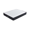 Spinal Support 160 x 200 x 25 cm Bamboo Pocket Spring Series Double Mattress - White / Black