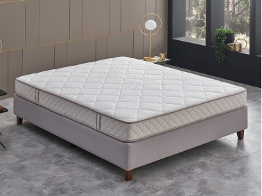 Penta-Z 120 x 200 x 21 cm Pocket Spring Series Double Mattress - Off White / Brown