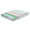 Penta-Z 120 x 200 x 21 cm Pocket Spring Series Double Mattress - Off White / Brown