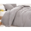 Lupa Soft Combed Cotton Double Quilt 195 x 215 cm ( 300 gr/m2 ) - Grey