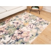 Amsterdam Orchid 160 x 230 Cm Zymta Winter Carpet - Off White / Light Pink / Light Green