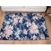Amsterdam Rosy 160 x 230 Cm Zymta Winter Carpet - Navy Blue / Green / Pink