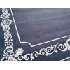 Mosta Carpet Design Decorative Chains 120 x 180 cm - Black / White