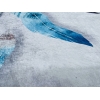 Mosta Carpet Design Decorative Feathers 160 x 230 cm - White / Grey / Green
